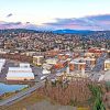 Fairhaven Bellingham Washington South Hill Waterfront Aerial Overview
