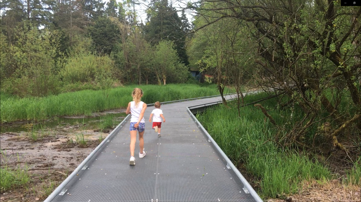 Kids on Boardwalk